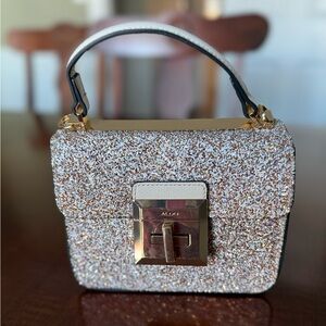Aldo Chiadda Champagne Glitter Mini Bag